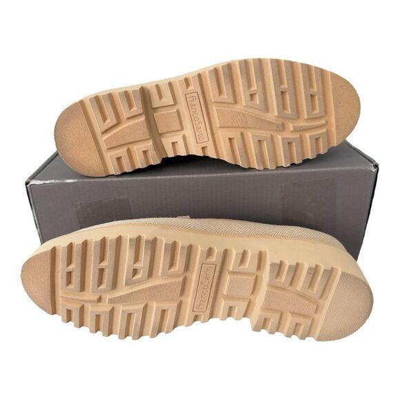 Franco Sarto Cason Natural Tan Canvas Loafers Women’s Size 6.5 Medium - Picture 7 of 12